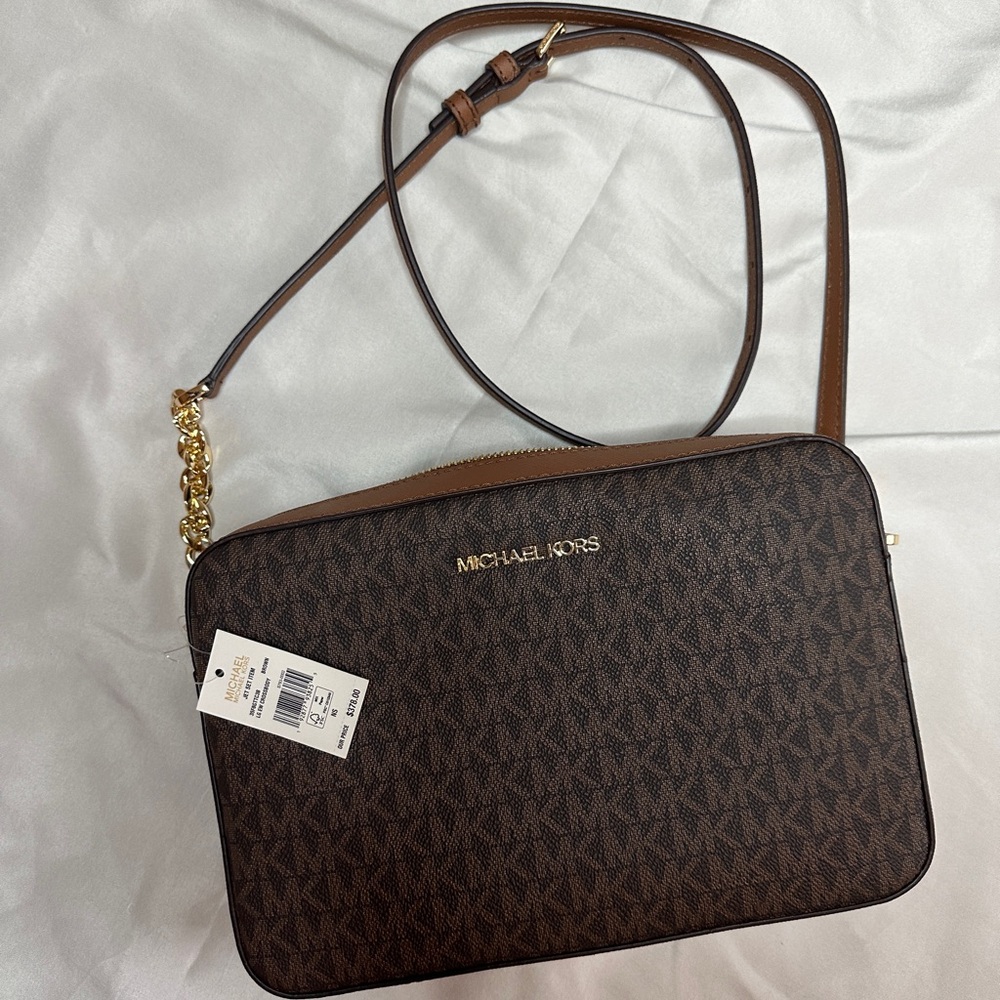 Michael Kors Brown Crossbody Bag
